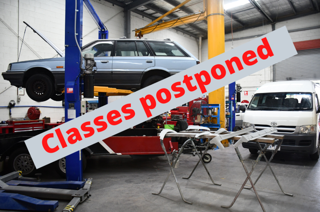 Classes postponed Sample Image